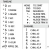 Canopus Edius reference keyboard hotkeys decals for Windows