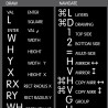 Aspire reference keyboard hotkeys decals for Mac OS