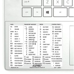 Aspire reference keyboard hotkeys decals for Windows
