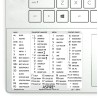 Aspire reference keyboard hotkeys decals for Windows