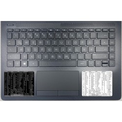 Avid Xpress reference keyboard hotkeys decals for Windows