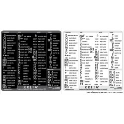Krita reference keyboard...