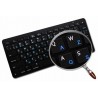 Portuguese Brazilian English non-transparent keyboard stickers