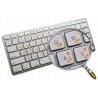 Apple Arabic transparent keyboard sticker