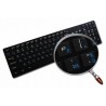 Apple French AZERTY transparent keyboard sticker