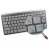 Apple French AZERTY transparent keyboard sticker