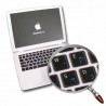 Apple Hebrew English non-transparent keyboard sticker