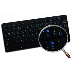 Apple German transparent keyboard sticker