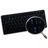 Apple German transparent keyboard sticker