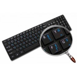 Apple Hindi English non-transparent keyboard sticker