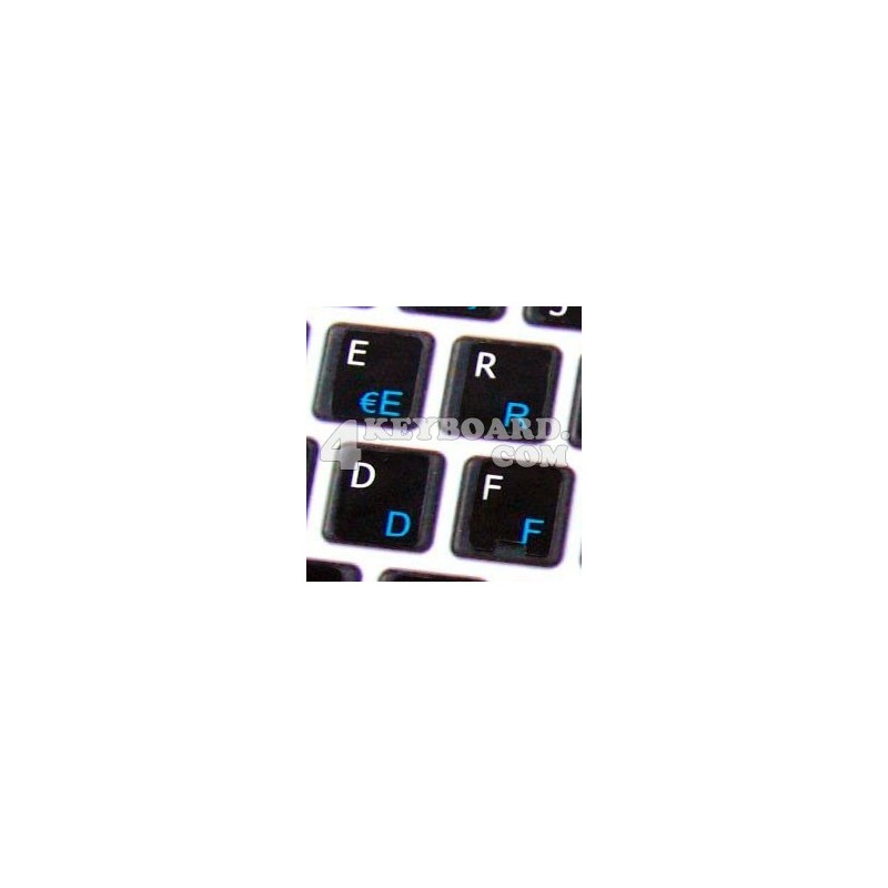 Apple Swiss multilingual - English non-transparent keyboard sticker