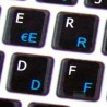 Apple Swiss multilingual - English non-transparent keyboard sticker