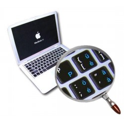 Apple Swiss multilingual - English non-transparent keyboard sticker