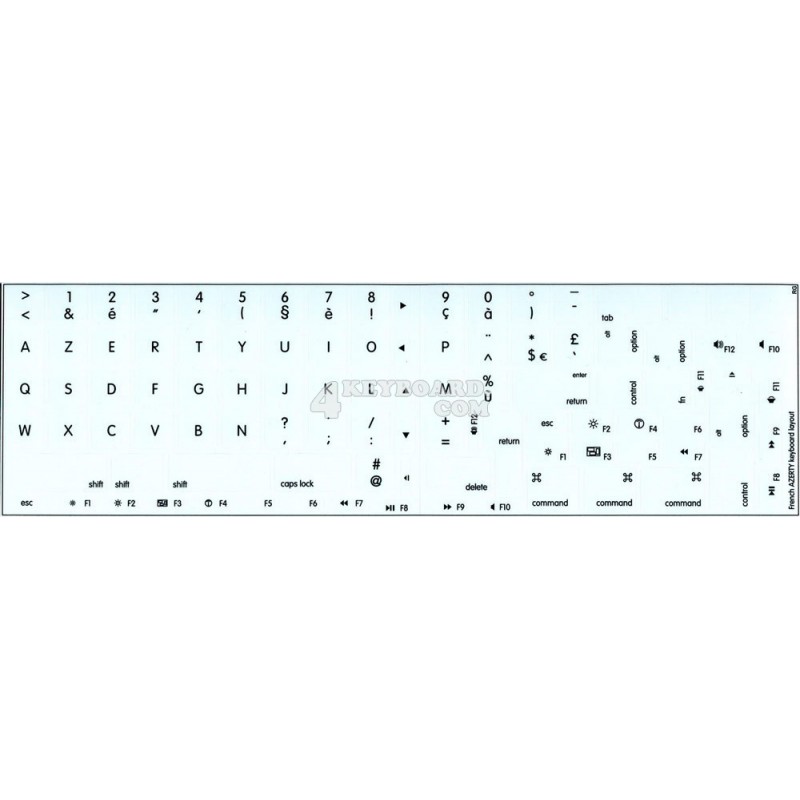 French AZERTY nontransp Apple