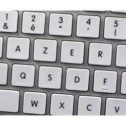 AZERTY Non-transparent Opaque French Keyboard Language Stickers