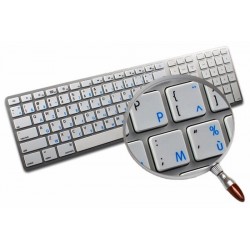Apple French AZERTY English non-transparent keyboard sticker