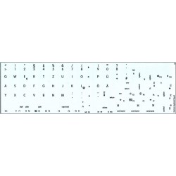 Apple German non-transparent keyboard sticker