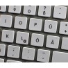 Apple German non-transparent keyboard sticker