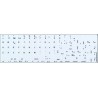 Apple Spanish non-transparent keyboard sticker