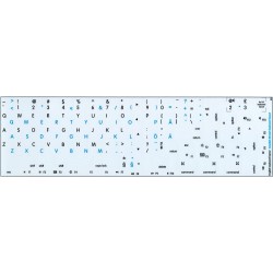 Apple Swedish Finnish English non-transparent keyboard sticker
