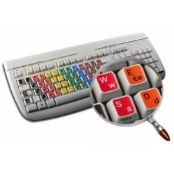 Learning Portuguese traditional Colored non transparent keyboard stickers