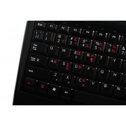 Canadian multilingual non transparent keyboard stickers