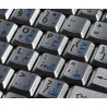 Arabic English Notebook keyboard sticker