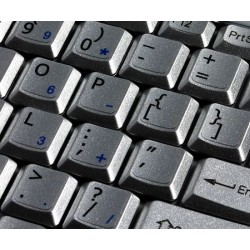 Danish Notebook keyboard sticker