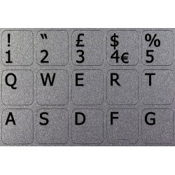 English UK Notebook keyboard sticker