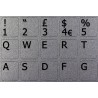 English UK Notebook keyboard sticker