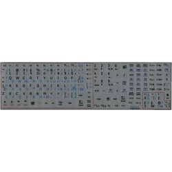 Italian English Notebook keyboard sticker