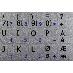 Norwegian Notebook keyboard sticker