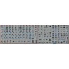 Spanish-English Notebook keyboard sticker