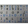 Spanish-English Notebook keyboard sticker