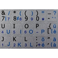 Swiss English Notebook keyboard sticker