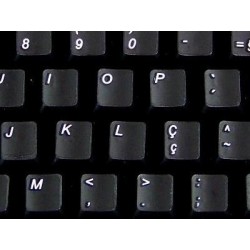 Replacement Portuguese Brazilian keyboard sticker
