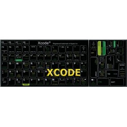 Xcode keyboard sticker