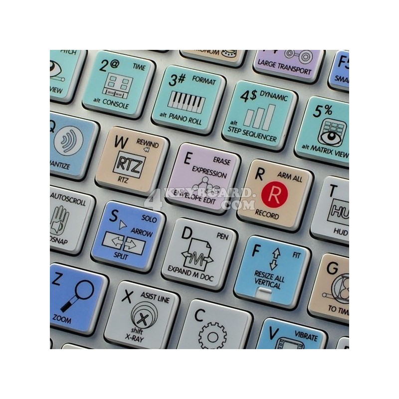 Cakewalk Sonar Galaxy series keyboard sticker apple