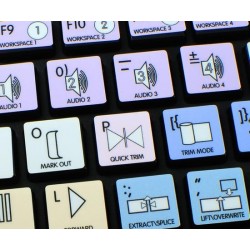 Avid News Cutter Galaxy series keyboard sticker apple size