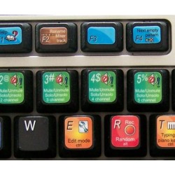 FRUITY LOOPS keyboard sticker