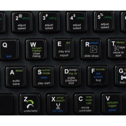 CAT DV keyboard sticker