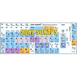 Sony Sonaps keyboard sticker