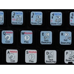 TRAKTOR PRO keyboard sticker