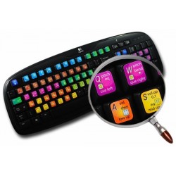 PCDJ DEX keyboard sticker