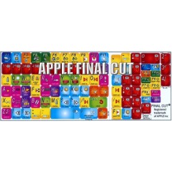 Apple Final Cut keyboard sticker