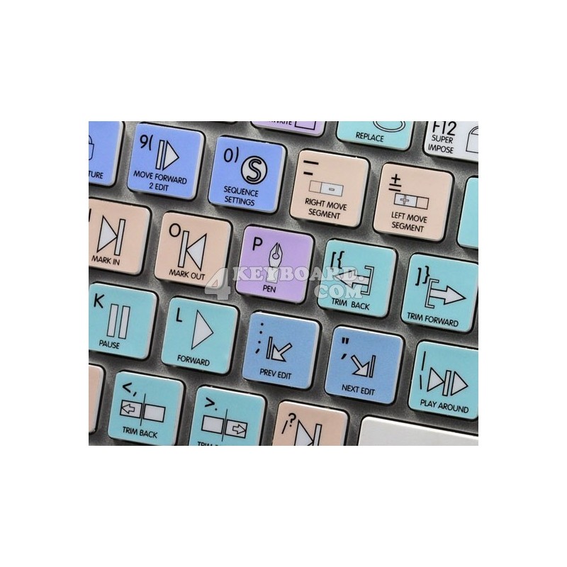 Apple Final Cut Pro Galaxy series keyboard sticker