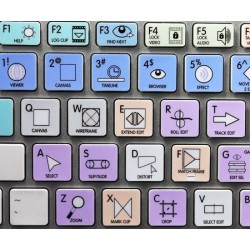Apple Final Cut Pro Galaxy series keyboard sticker