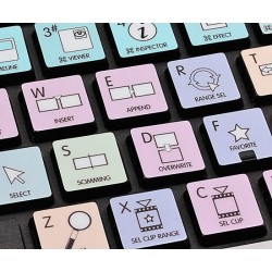 Apple Final Cut Pro X Galaxy series keyboard sticker