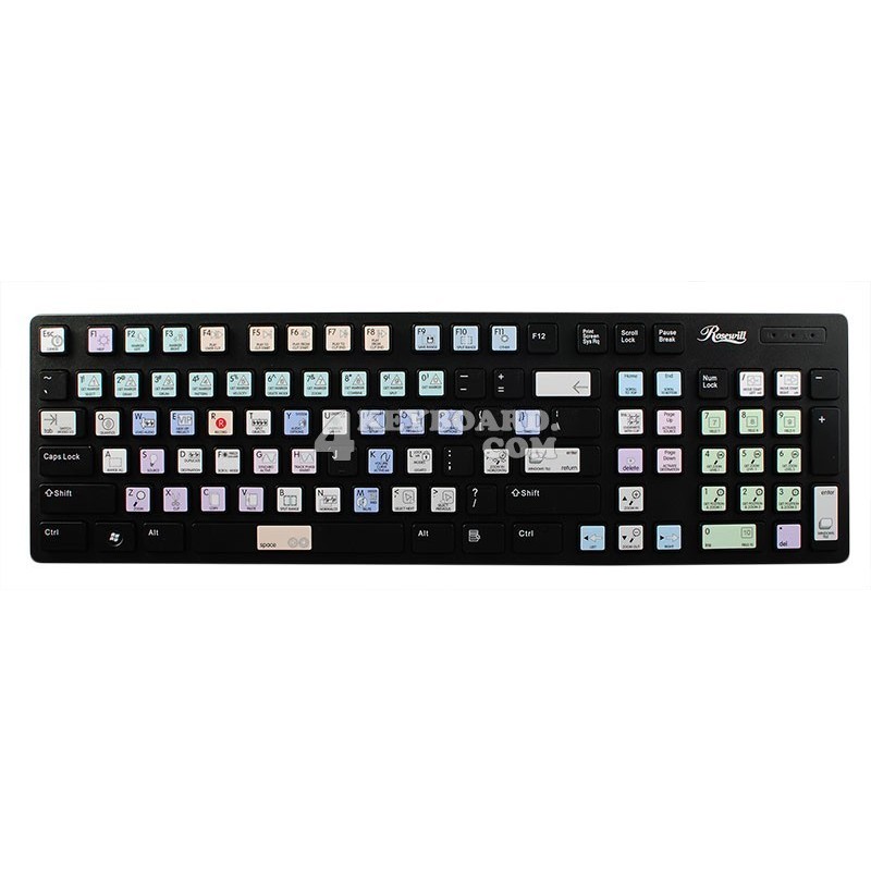 SAMPLITUDE Galaxy series keyboard sticker