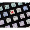 SAMPLITUDE Galaxy series keyboard sticker